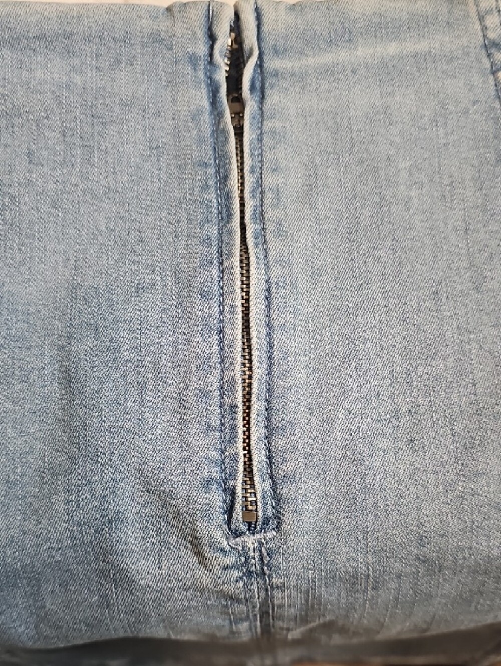 Jolt Light Blue Denim Mini Skirt - Picture 4 of 4